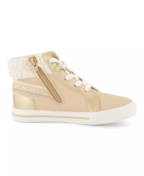 Big Girls Hannah Elastic Sneakers Gold-tone - 2