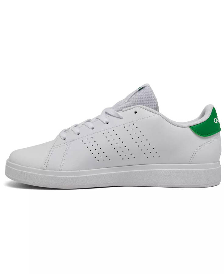 Big Kids Advantage Base 2.0 Casual Sneakers from Finish Line in White/Green. - 2