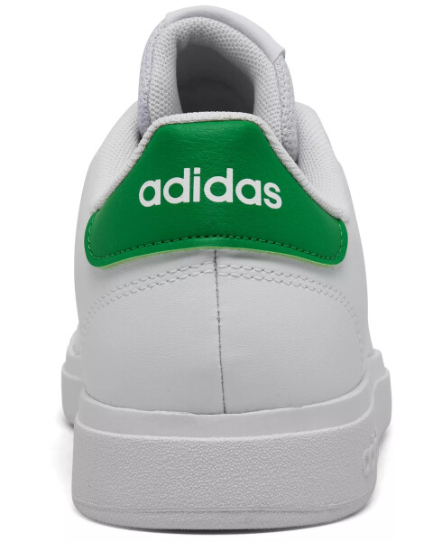 Big Kids Advantage Base 2.0 Casual Sneakers from Finish Line in White/Green. - 5