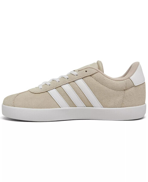 Big Kids VL Court 3.0 Casual Sneakers from Finish Line in Beige, Cloud White - 3