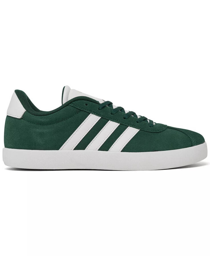 Big Kids VL Court 3.0 Casual Sneakers from Finish Line in Collegiate Green and Off White - 2