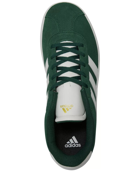 Big Kids VL Court 3.0 Casual Sneakers from Finish Line in Collegiate Green and Off White - 5