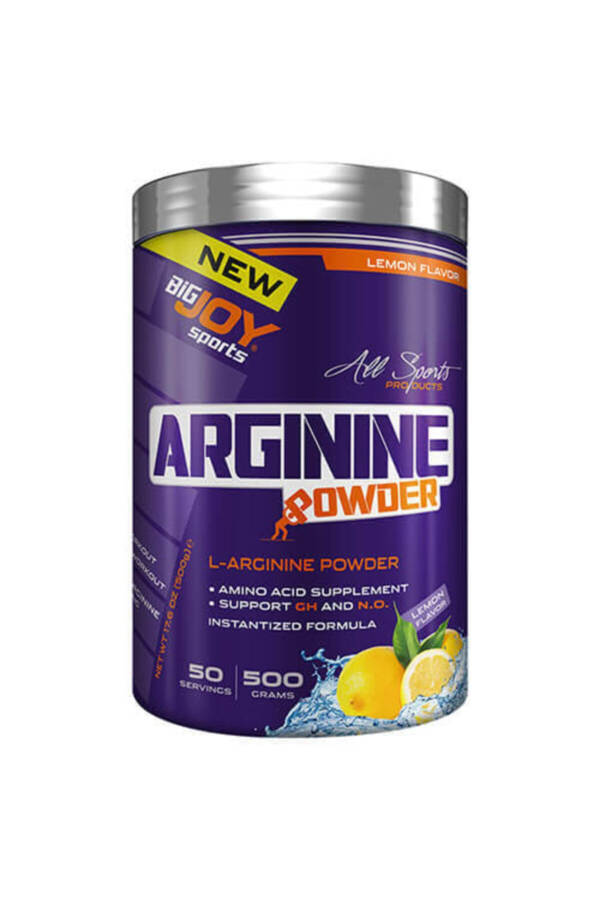 Bigjoy L-arginin 500 gr Limon Aromalı Toz - 1