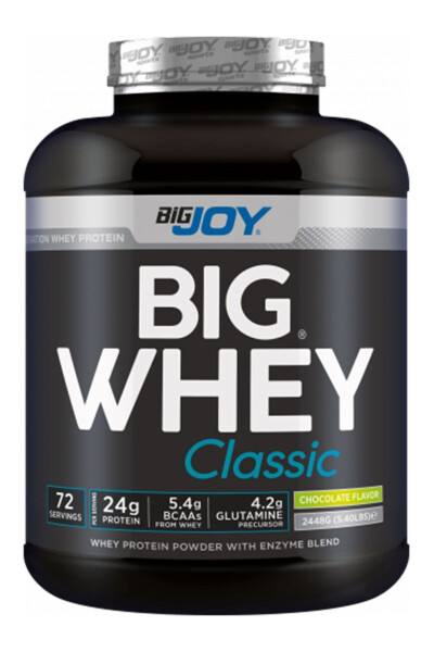 Bigjoy Spor Protein Tozu Whey Protein Big Whey Classic Çikolata Aroma 72 Servis - 1