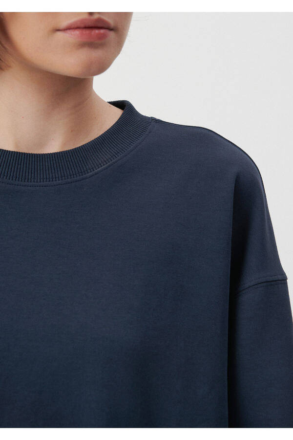 Bike Neck Navy Sweatshirt 1S10004-82318 - 19