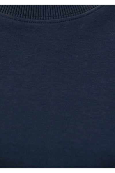 Bike Neck Navy Sweatshirt 1S10004-82318 - 15