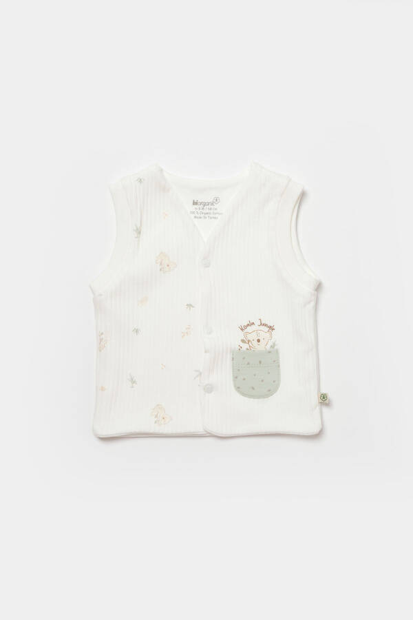 Bio Organic Koala Jungle Baby Vest - 1