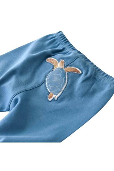 Biorganic Caretta In Live Fleece-Lined Pants 57771 Indigo - 7