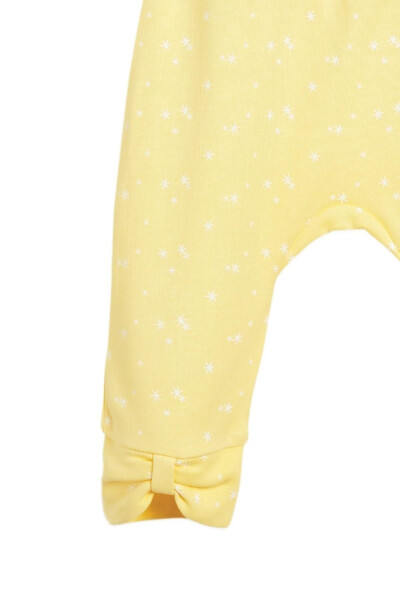 Biorganic Fly Dandelion Pants Without Feet 57731 Yellow-Ecru - 3