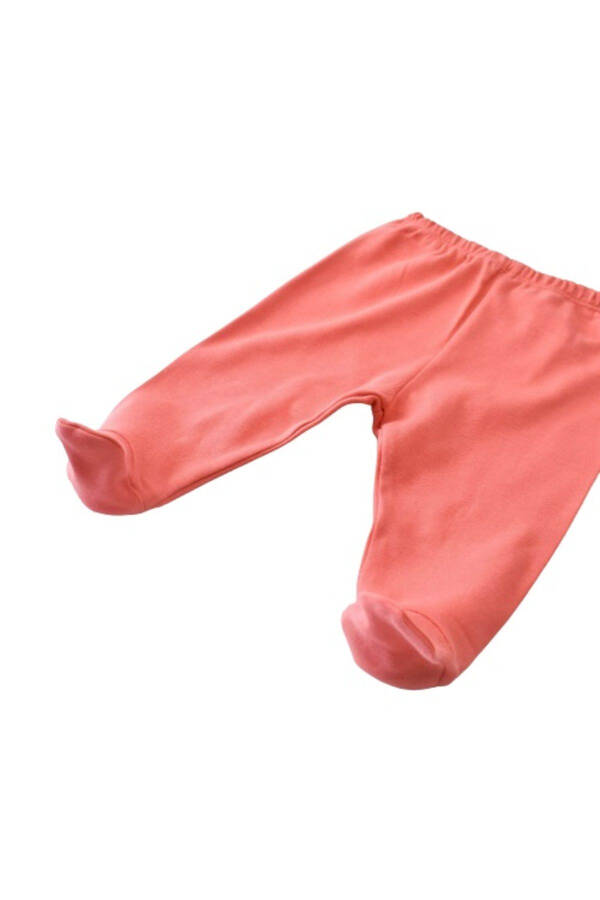 Biorganic Wild Flowers Slipper Pants 57773 Coral - 8