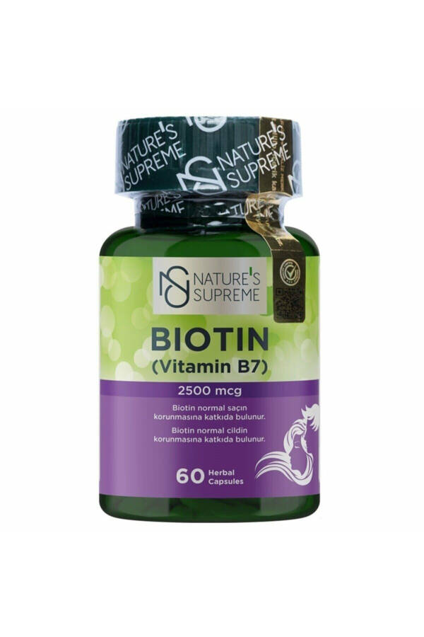 Biotin 2500 Mcg 60 Kapsula - 1