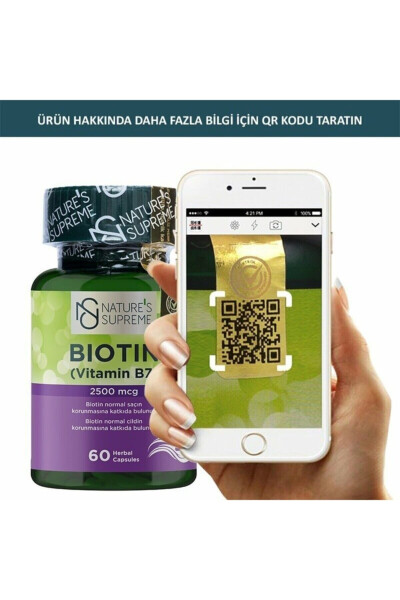 Biotin 2500 Mcg 60 Kapsula - 4