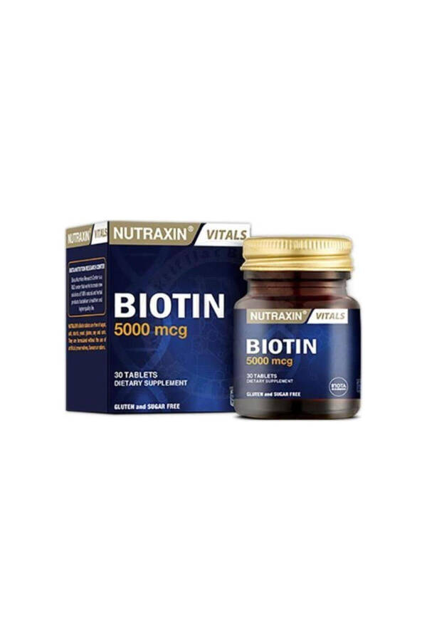 Biotin 5000 Mcg 30 Tablets - 6