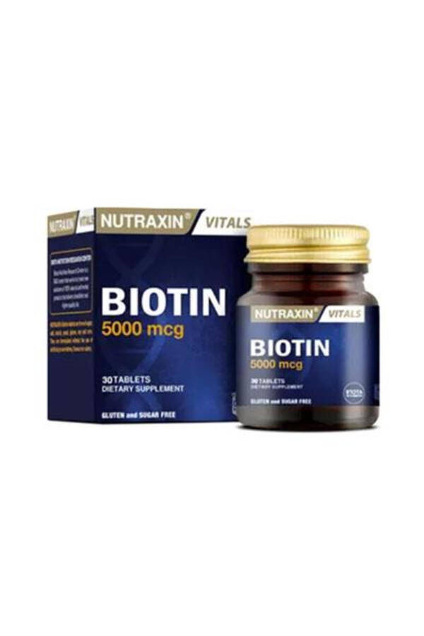 Biotin 5000 Mcg 30 Tablets - 4