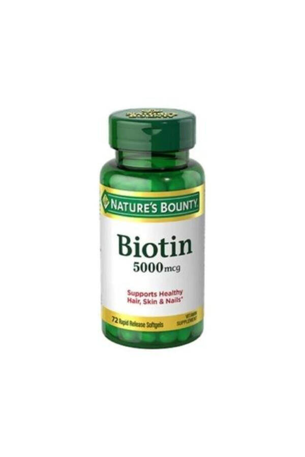 Biotin 5000 Mcg 72 Capsules - 7