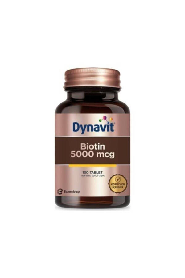 Biotin 5000mcg 100 Capsules - 5