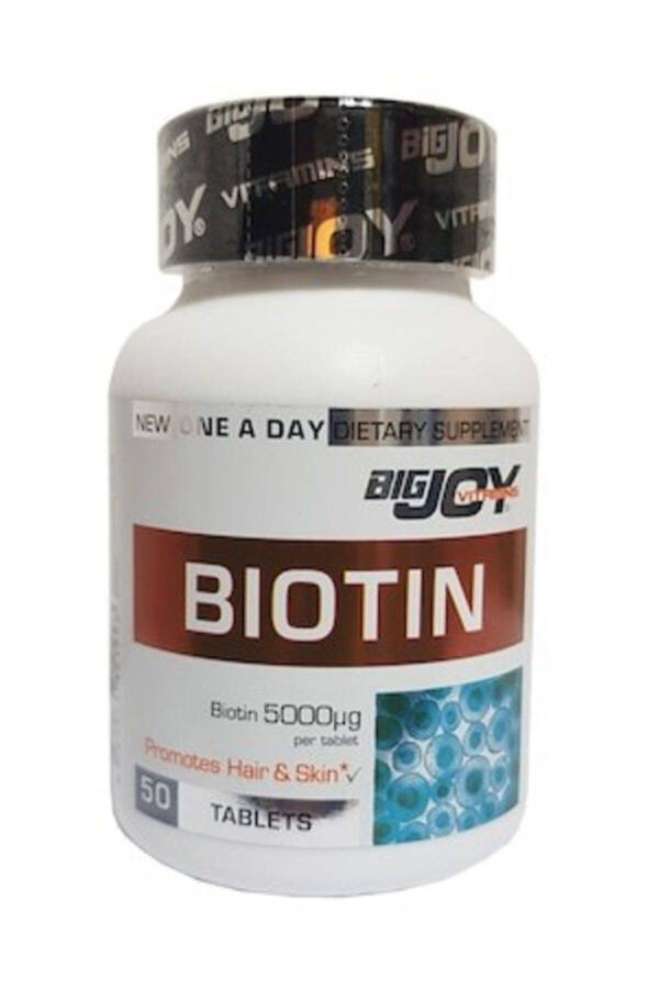 Biotin 5000mcg 50 Tablets - 7