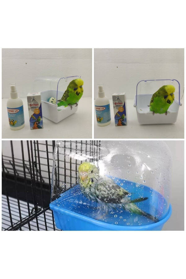 Bird Bath Lice Spray Feather Care and Repair Vitamin - 1