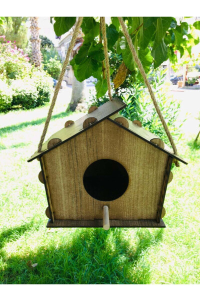 Birdhouse Wooden Birdhouse Decorative Birdhouse - 3