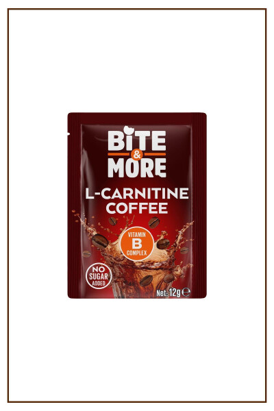 Bite & More L-carnitine Coffee 12 grams X 10 Pieces (L-CARNITINE COFFEE) - 2