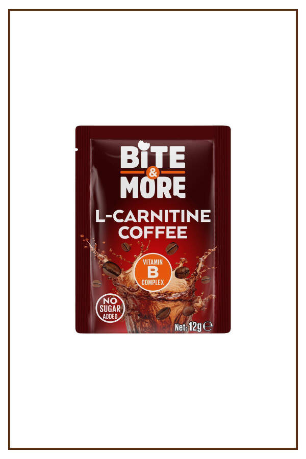 Bite & More L-carnitine Coffee 12 grams X 10 Pieces (L-CARNITINE COFFEE) - 2