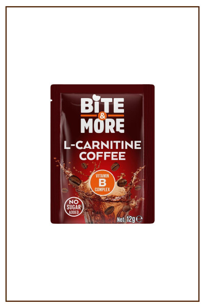 Bite & More L-karnitin Kahvesi 12 gram X 1 Adet ( L-karnitin Kahve 1 Saşe ) - 1