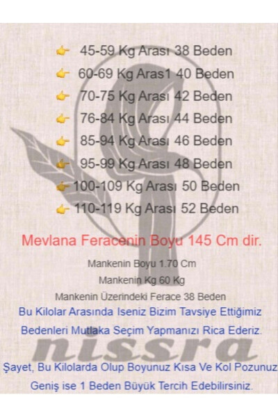 Biyeli Tasarım Ferace - 5