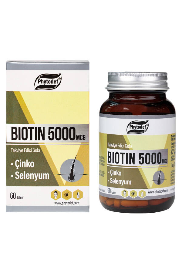 Biyotiin 5000 Mcg - 60 Tablet - 5