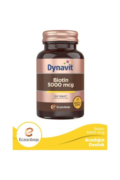 Biyoтин 5000mcg 100 Kapsül - 6