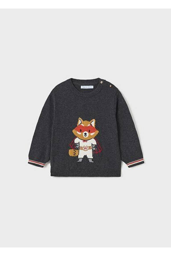 Black Baby Boy Sweater - 2