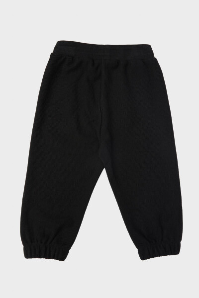 Black Baby Boy Sweatpants 23FW0BG1229 - 2