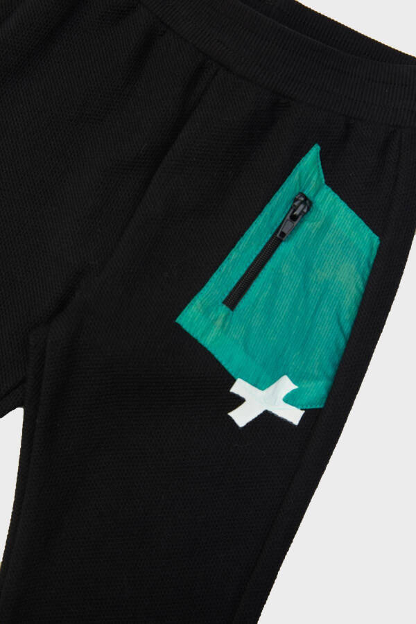 Black Baby Boy Sweatpants 23FW0BG1229 - 3