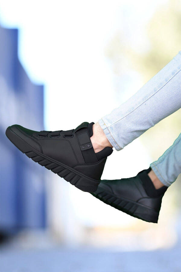 Black Black Unisex Sneaker Boot 0012383 - 18