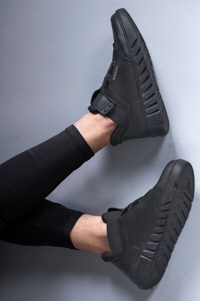 Black Black Unisex Sneaker Boot 0012383 - 20