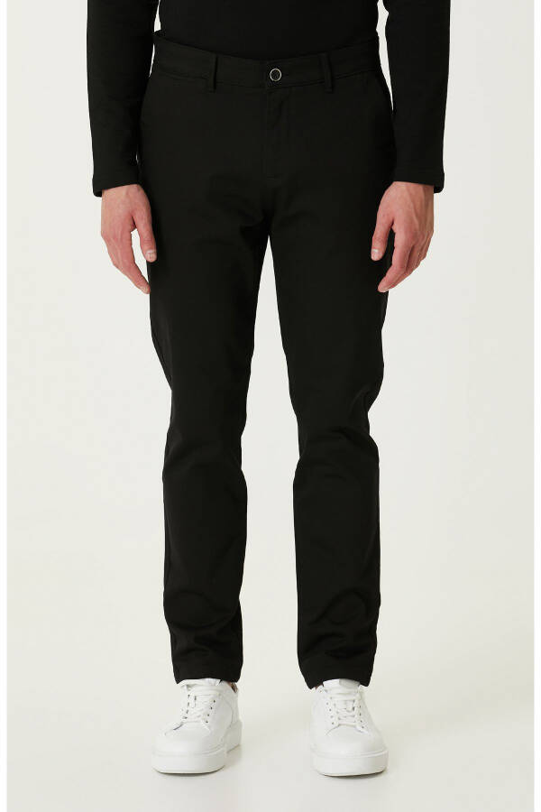 Black Chino Pants - 2