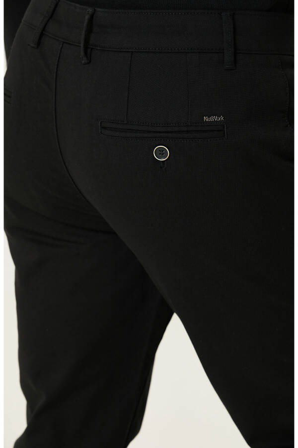 Black Chino Pants - 5