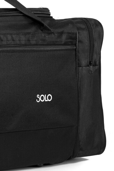 Black Large Travel Bag 75 Cm - 4