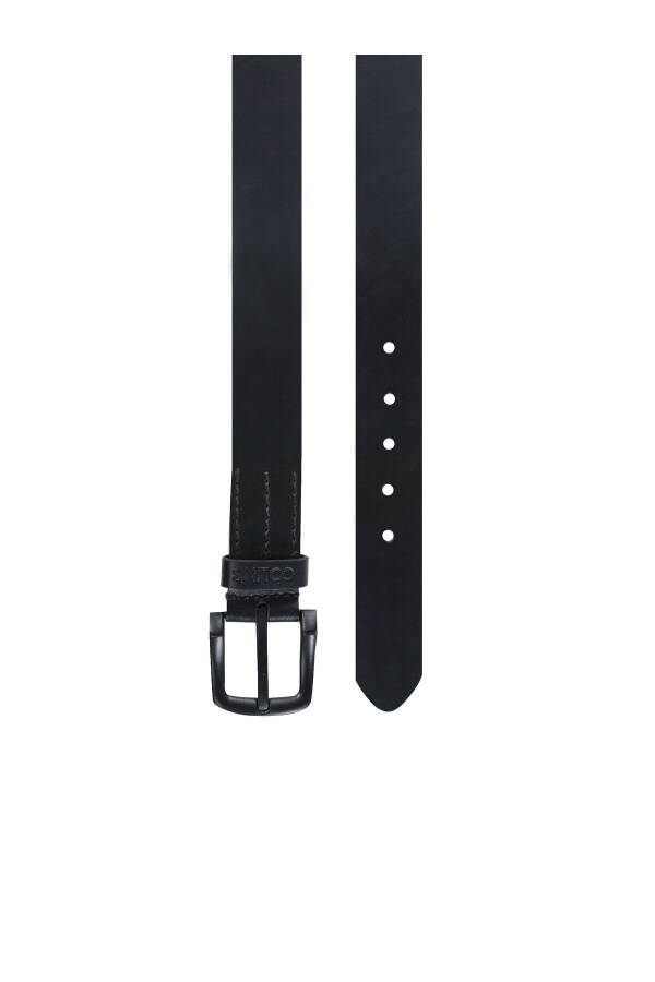 Black men's belt - 1