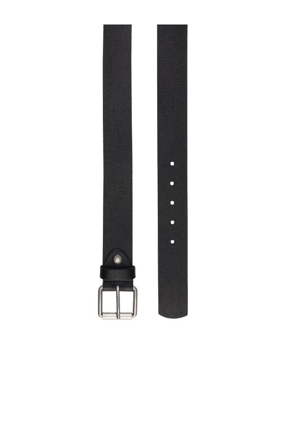 Black men's belt - 1