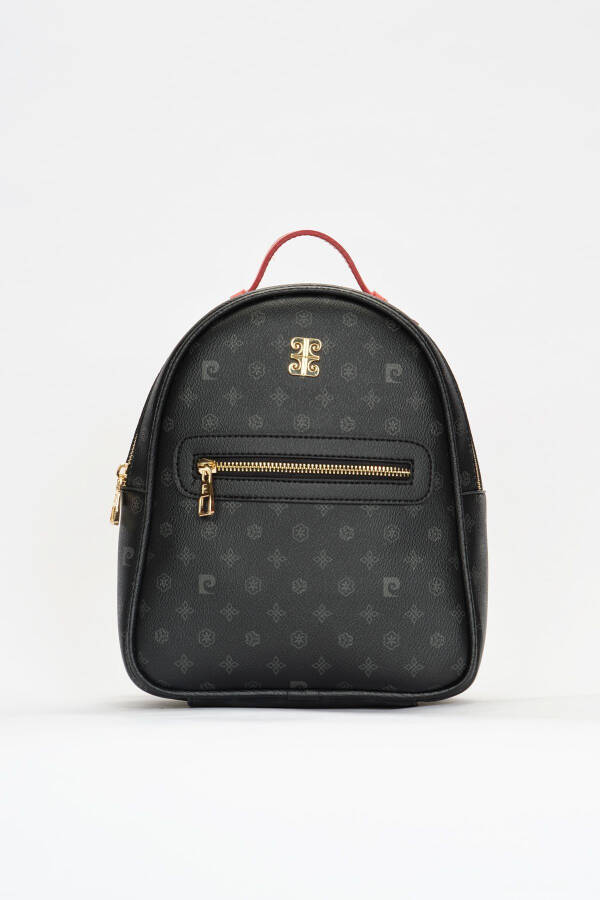 Black Monogram Women's Backpack 05PO22Y1541 - 2