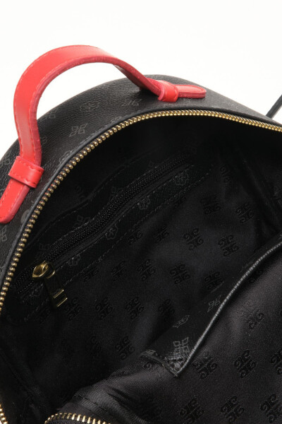 Black Monogram Women's Backpack 05PO22Y1541 - 4