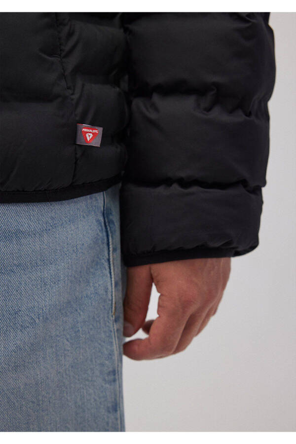 Black Puffer Jacket 0110295-900 - 6