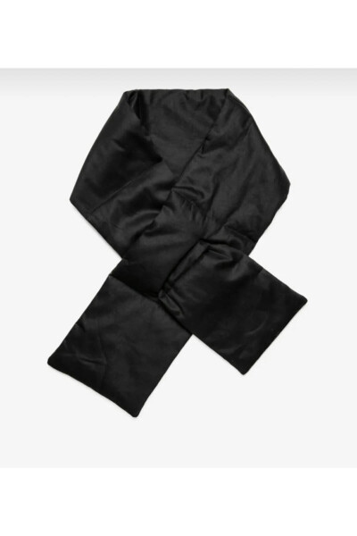 Black Puffer Scarf - 4