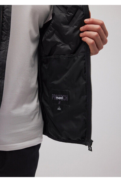 Black Puffer Vest - 6