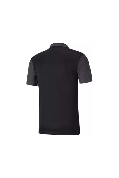 Black Teamgoal 23 Sideline Polo collar T-shirt with Dry-cell technology. - 5