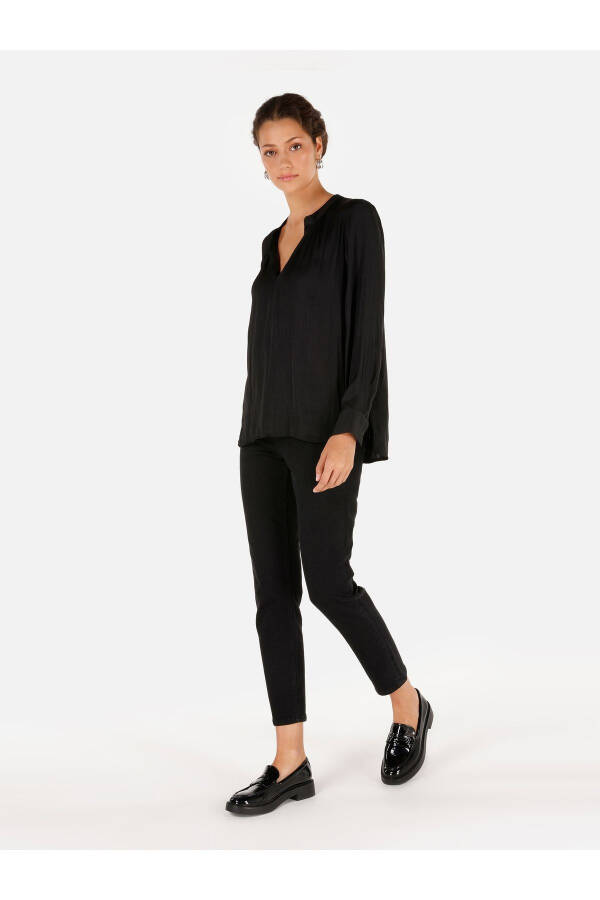 Black women's blouse - 3