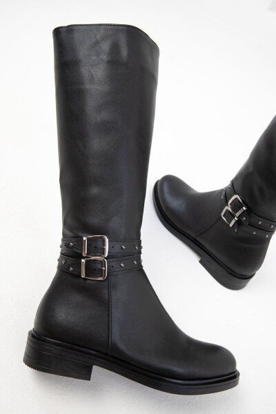 Black Women's Boots - 4