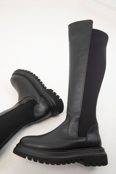 Black women's boots (19931) - 4