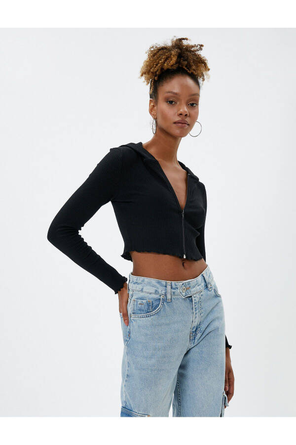 Black Women's Cardigan - 10