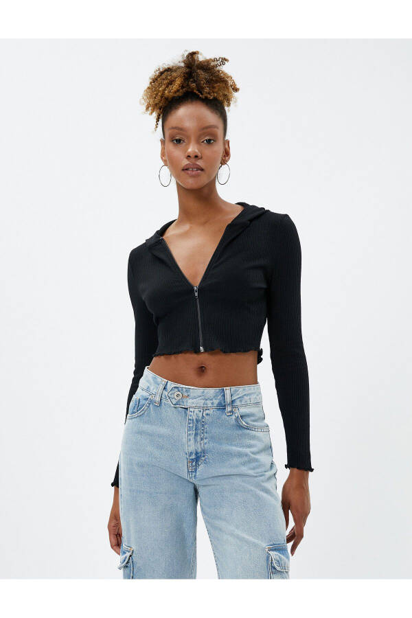 Black Women's Cardigan - 12